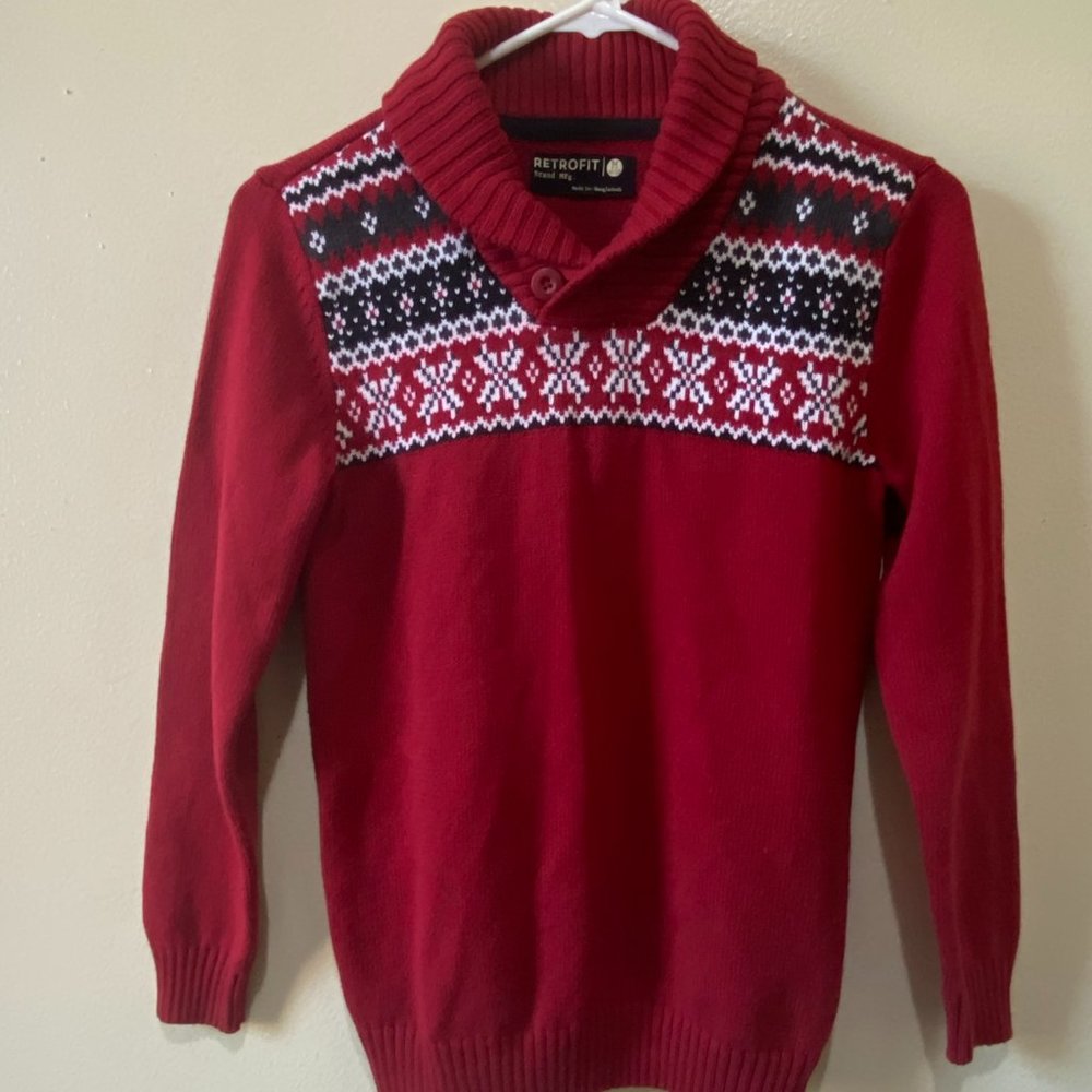 Retrofit Kid's Sweater Size M ( 10-12 ) (PRE-LOVED) - 8418